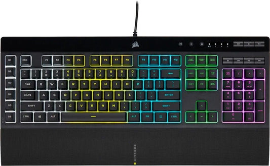 Klawiatura Corsair K55 RGB PRO EN, czarna
