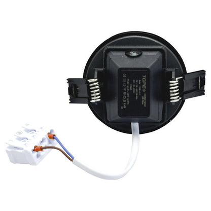 Recessed luminaire Tope Split, 5W, 3000°K, LED, black