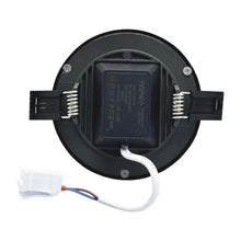 Įmontuojamas šviestuvas Tope Split, 8W, 3000°K, LED, juodas