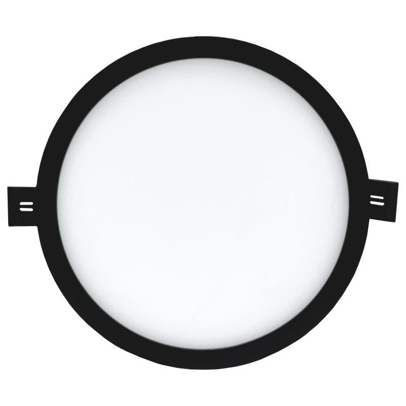 Įmontuojamas šviestuvas ope Split, 22W, 3000°K, LED, juodas