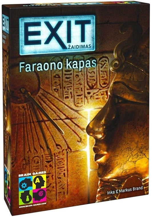 Gra planszowa EXIT: GRÓB FARAONA, LT