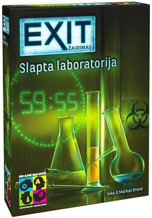 Gra planszowa EXIT: TAJNE LABORATORIUM, LT