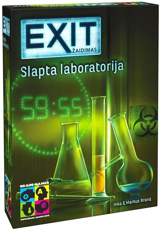 Gra planszowa EXIT: TAJNE LABORATORIUM, LT