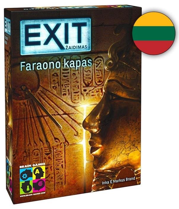 Stalo žaidimas EXIT: FARAONO KAPAS, LT