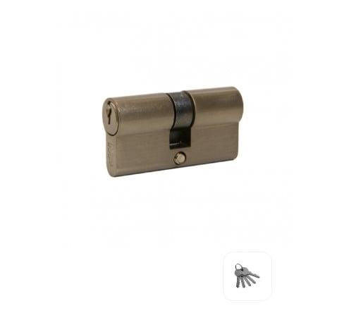 CYLINDER LOCK MCI-30-30-Z 60MM NICKEL