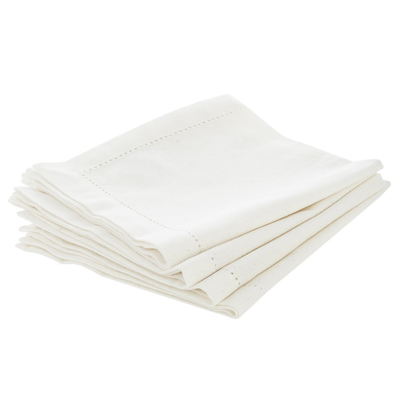 Napkins JJA, 40×40 cm, white, 4 pcs.