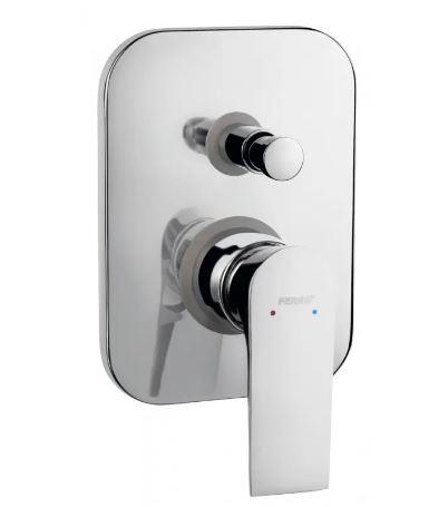 Podtynkowy zestaw prysznicowy Ferro Squerto SET-SQ1-P