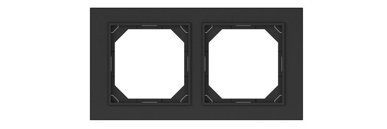 Double frame VILMA QR1000, matte black