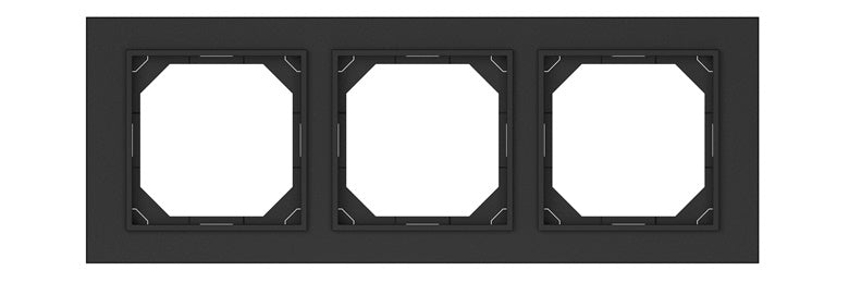 Triple frame VILMA QR1000, matte black