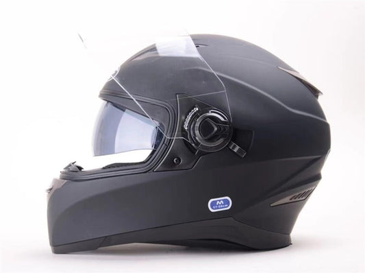 Motorcycle helmet HD-09B, size XL, black