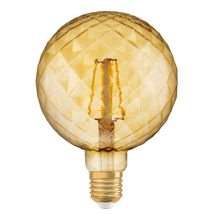 Light bulb Osram LED, G125, E27, 4.5 W, 470 lm, 2400 K