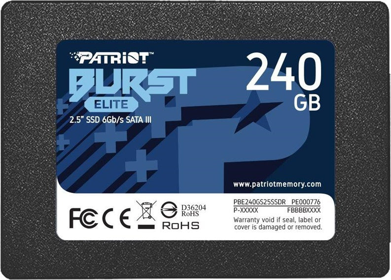 Dysk SSD Patriot Burst Elite, 2,5", 240 GB