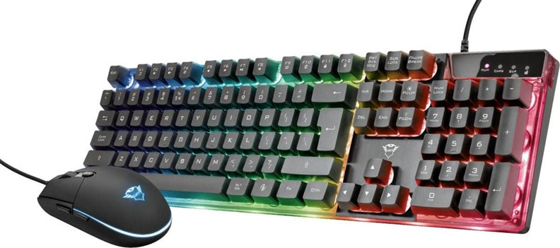 Keyboard and mouse set Trust GXT 838 Azor, black
