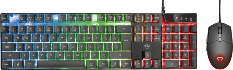 Keyboard and mouse set Trust GXT 838 Azor, black