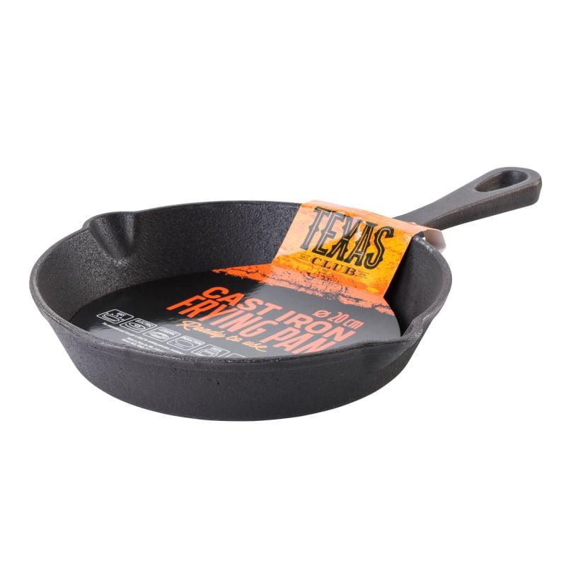 Cast iron skillet "TEXAS CLUB", Ø20 cm