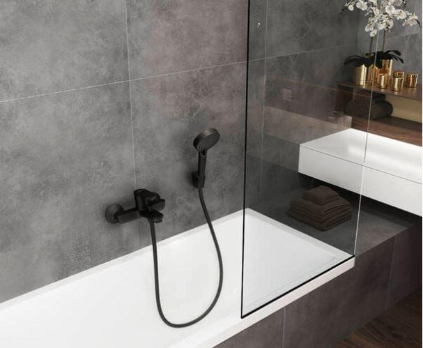 Vonios maišytuvas Hansgrohe Blend Vernis, juodas
