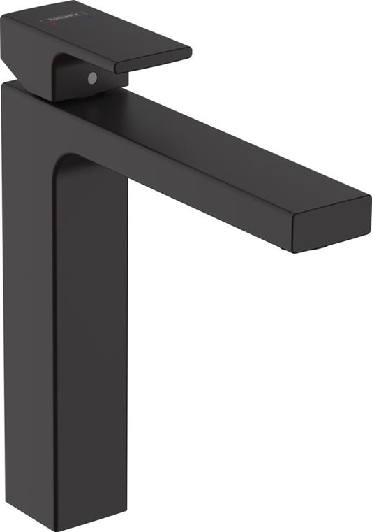 Praustuvo maišytuvas Hansgrohe Vernis Shape 71562670, juodas