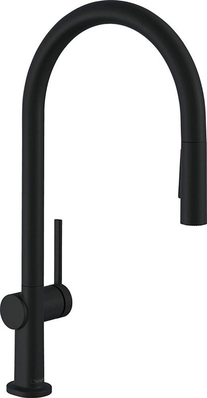 Virtuvinis maišytuvas Hansgrohe Talis M54 72800670, juodas