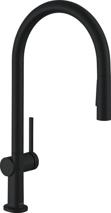 Virtuvinis maišytuvas Hansgrohe Talis M54 72800670, juodas