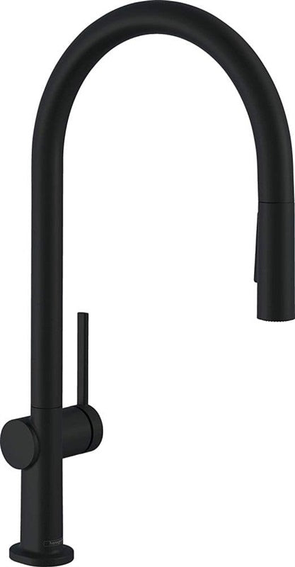 Virtuvinis maišytuvas Hansgrohe Talis M54 72800670, juodas