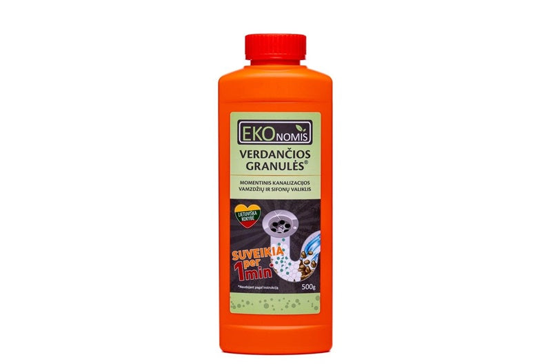 Sifonų ir kanaliza valik Ekonomis VERDANČIOS GRANULĖS ®,500g