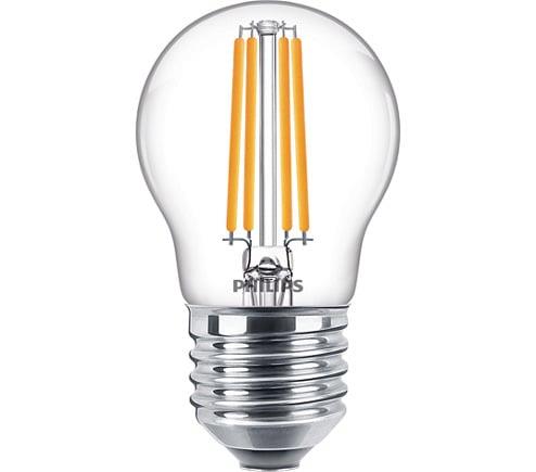 Philips LED bulb, P45, E27, 6.5 W, 806 lm, 2700 K