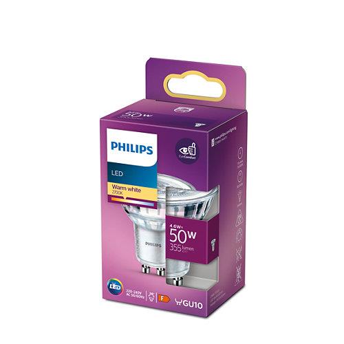 ŻARÓWKA LED 36D 4.6W GU10 2700K 355LM PRZEZROCZYSTA