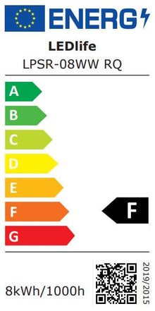 OPRAWA TVIRT LPSR-08WN RQ 8W LED 3000K