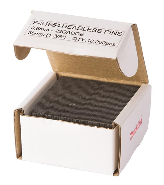 Nails for Paneling Makita P35, F-31854, 35 mm x 0.6 mm