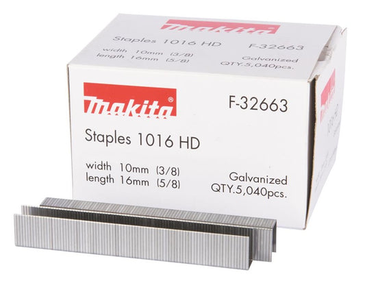 Staples Makita DST221, 16 mm x 10 mm