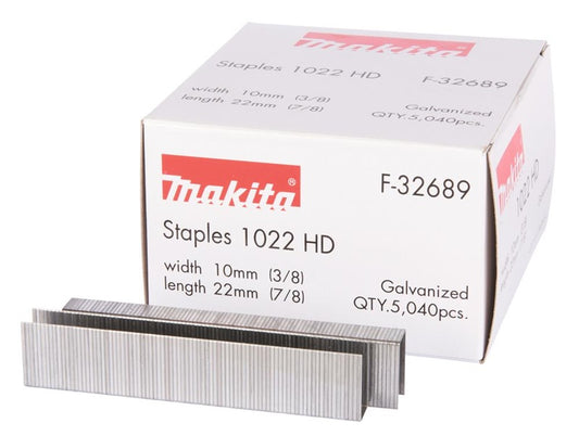 Staples Makita DST221, 22 mm x 10 mm