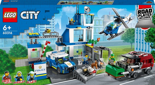 Конструктор LEGO® City Полицейский участок 60316