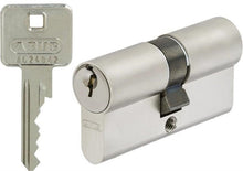 Abus A93NP lock cylinder, 110 mm, nickel