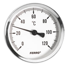 Termometras FERRO, 1/4", 40 mm