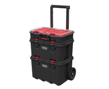 Keter STACK N ROLL box, 52.5 cm x 34.5 cm x 26 cm