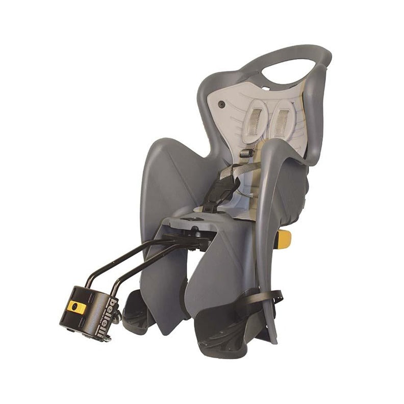 Child's rear bicycle seat BELLELLI 01FXRB0002LX, grey