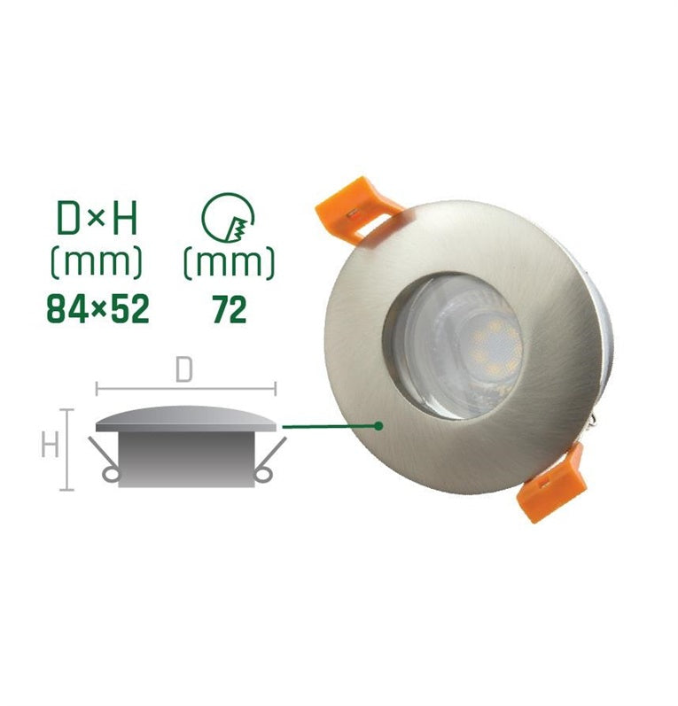 Recessed downlight 40W, GU10