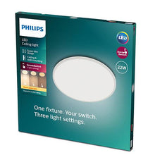 Šviestuvas plafonas Philips, LED, 22W, 2700K, 2000lm, Ø43
