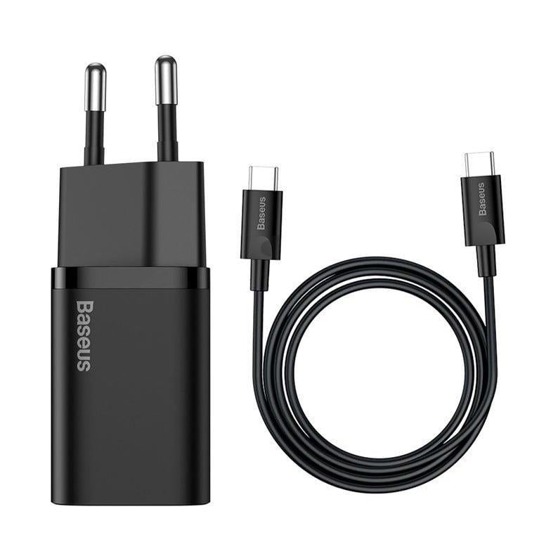 Charger Baseus TZCCSUP-L01, 25 W, black