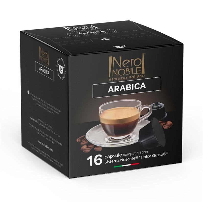 Coffee capsules NERONOBILE ARABICA, 16 pcs.
