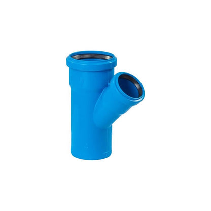 Ultra dB Internal Sewage Tee, Ø 110 / 50 mm, 45°