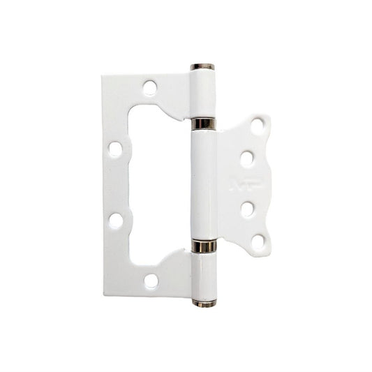 Hinge for doors MP MEN-100-BUTTERFLY, white