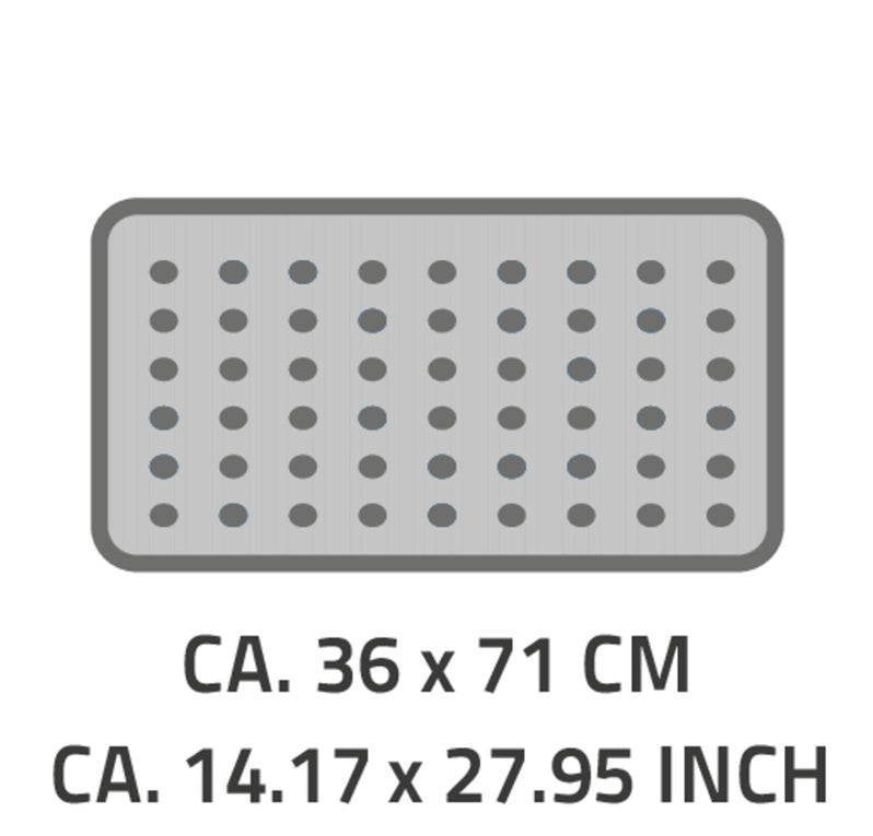 Vonios kilimėlių komplektas Ridder Promo 167501 71x36cm