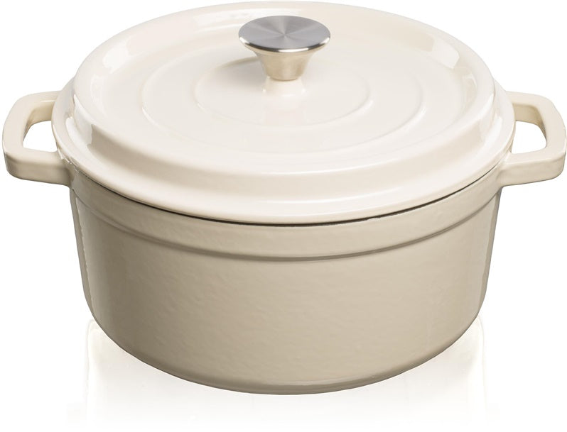 Garnek Grand feu FEUMWHITE, 24 cm x 24 cm x 10.5 cm, 3.5 l