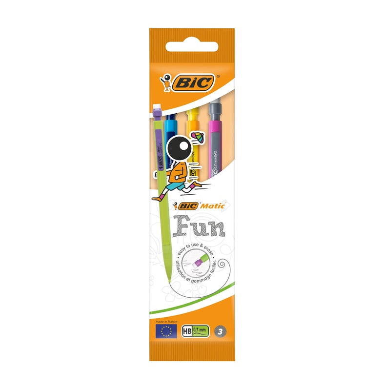 BIC Automatic Pencils 880411, HB, 3 pcs.