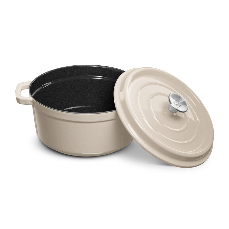 Garnek Grand feu FEUMWHITE, 24 cm x 24 cm x 10.5 cm, 3.5 l