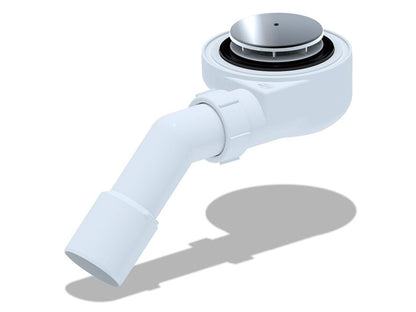 LOW SYPHON FOR SHOWER TRAY 50MM CHROME