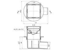 SHOWER TRAP DRY TILE INSERT 10X10 REG