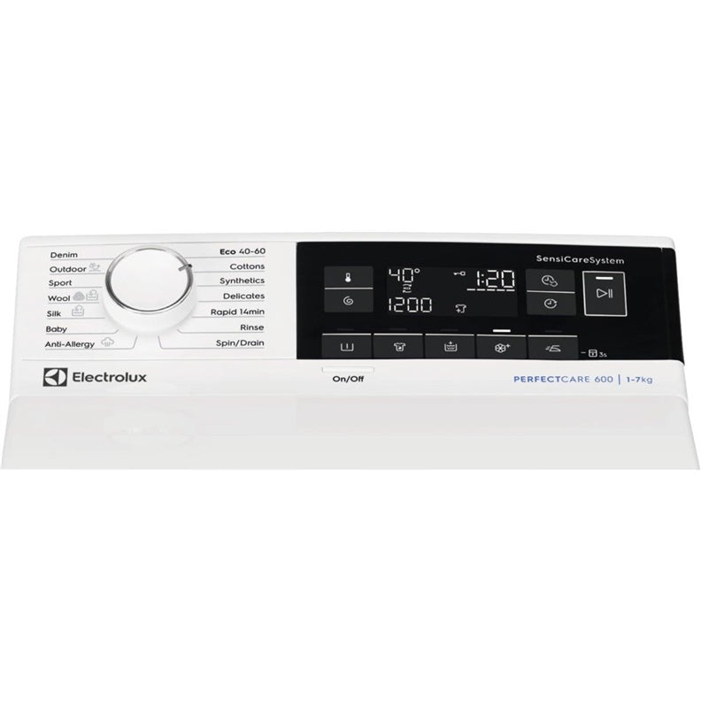 Skalbimo mašina Electrolux EW6TN3272, 7 kg, balta