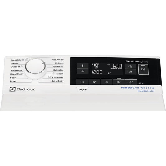 Skalbimo mašina Electrolux EW7TN3372, 7 kg, balta